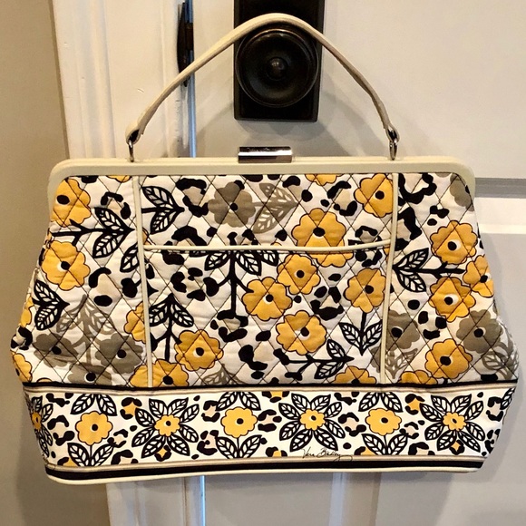 Vera Bradley Handbags - Vera Bradley Barbara Frame Bag in Go Wild